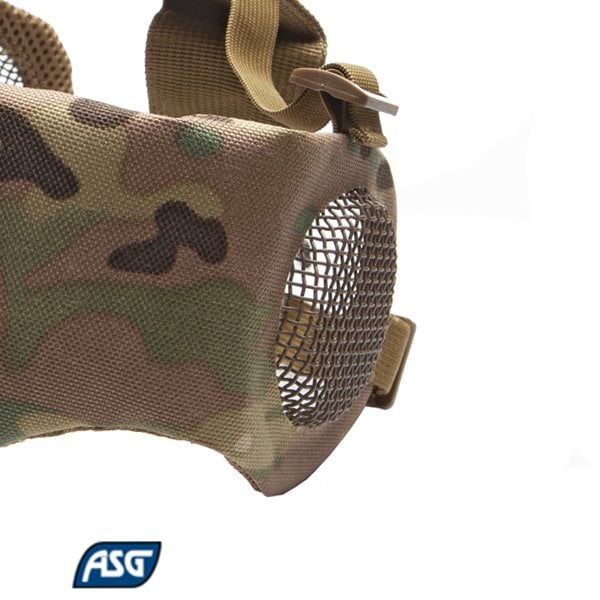 ASG Kulak Ağız Korumalı Airsoft Maske Multicam - Camo 19235