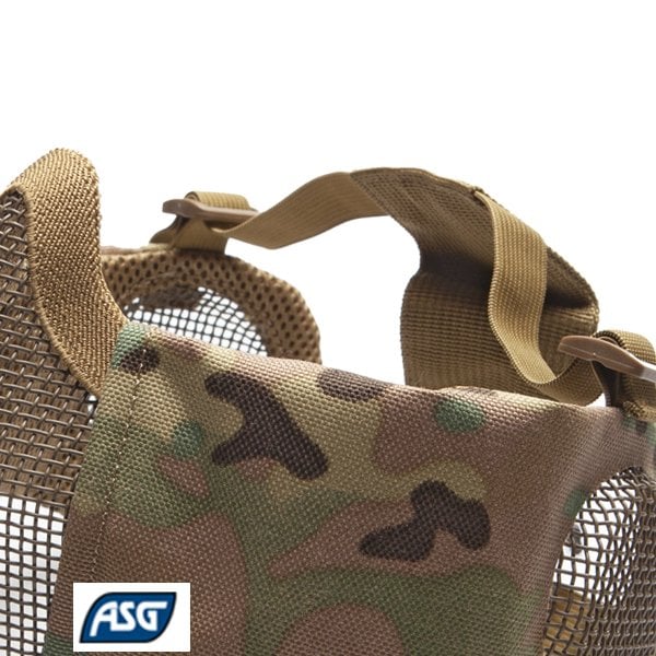 ASG Kulak Ağız Korumalı Airsoft Maske Multicam - Camo 19235