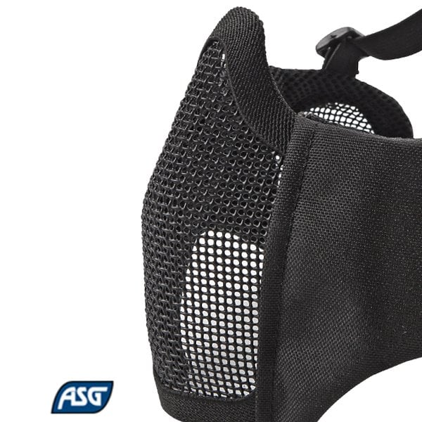 ASG Kulak ve Ağız Korumalı Airsoft Maske Siyah - 19216