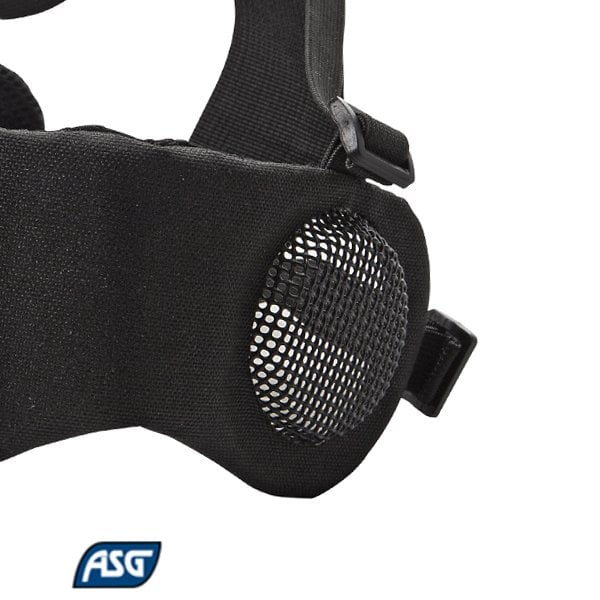 ASG Kulak ve Ağız Korumalı Airsoft Maske Siyah - 19216