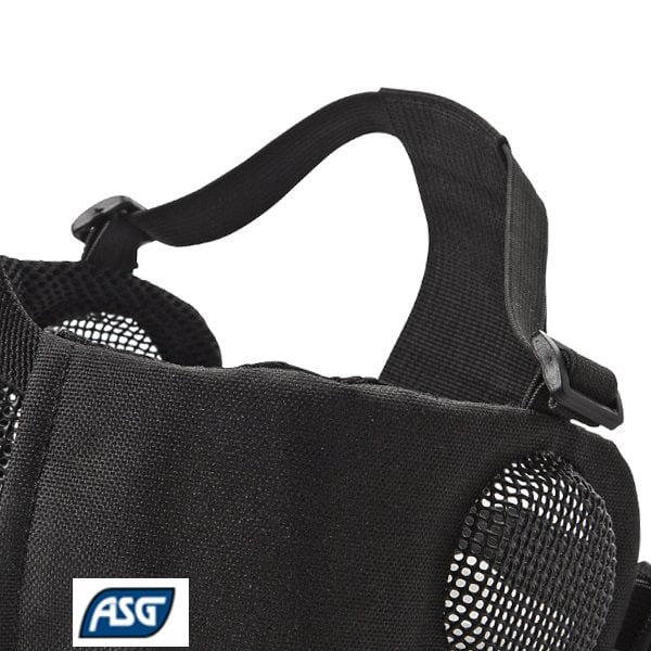 ASG Kulak ve Ağız Korumalı Airsoft Maske Siyah - 19216