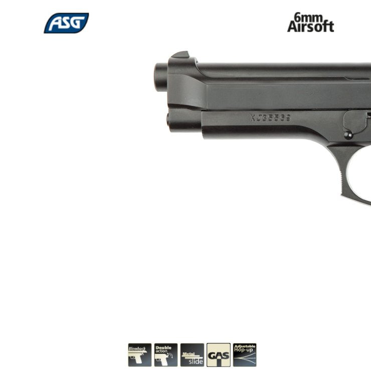 ASG M9 BERETTA ''Heavy Weight'' GBB AIRSOFT TABANCA