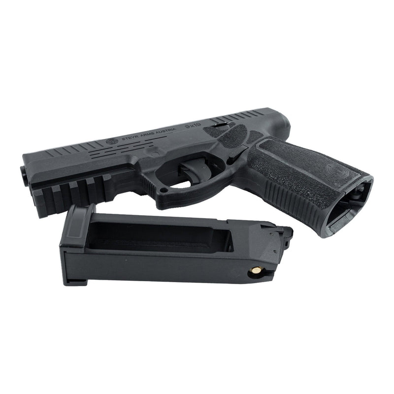 ASG STEYR L9-A2 SİYAH BLOWBACK AIRSOFT TABANCA 19814