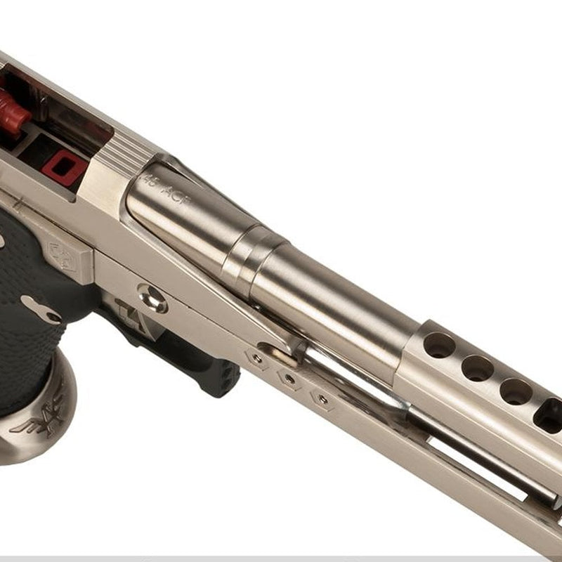 AW HX2201 Gold Standard IPSC Turnuva Tabancası Airsoft - Gümüş