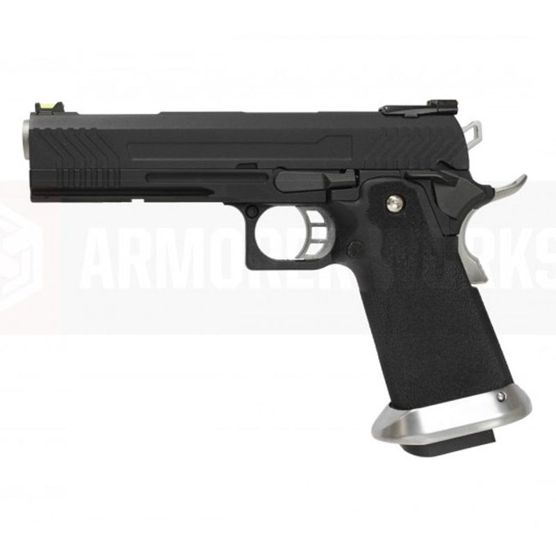 AW Hi-Capa Competition Grade - Full Metal, Siyah GBB Airsoft Tabanca