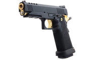 AW HX2711 4.3 Hi-Capa SLIDECUT COMPACT GBB Airsoft Tabanca ( Black/Gold )
