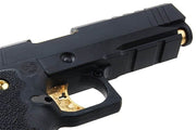AW HX2711 4.3 Hi-Capa SLIDECUT COMPACT GBB Airsoft Tabanca ( Black/Gold )