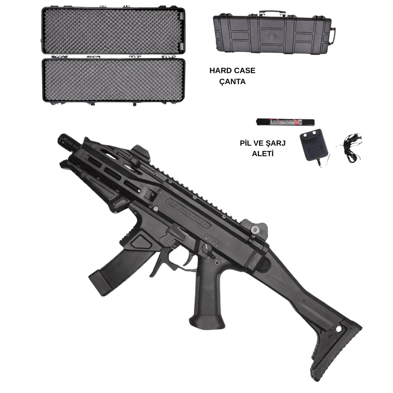 ASG CZ EVO ATEK ÖZEL SET AIRSOFT TÜFEK SİYAH