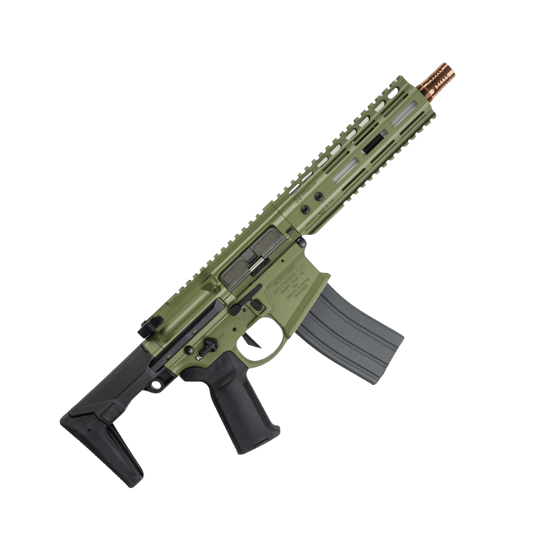 EMG Noveske N4 BAZOOKA GREEN NHR7 Airsoft M4 GBBR (MWS Sistem) Double Eagle BK (Gen 2)