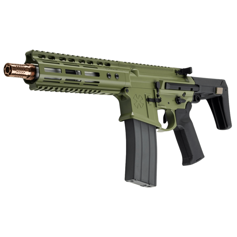 EMG Noveske N4 BAZOOKA GREEN NHR7 Airsoft M4 GBBR (MWS Sistem) Double Eagle BK (Gen 2)