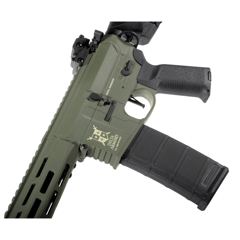 Delta Armory M4 AR15 MLOK SilentOps 10'' Charlie EAGLE HAKİ DA-C11-OLV-EGL