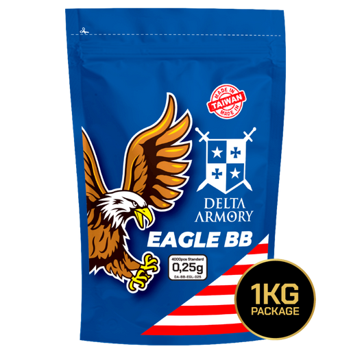 Delta Armory 0.25g AIRSOFT BB 4000Adet EAGLE Serisi (DA-BB-EGL-025)