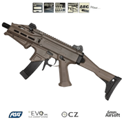 ASG CZ EVO ATEK ÖZEL SET AIRSOFT TÜFEK ÇÖL