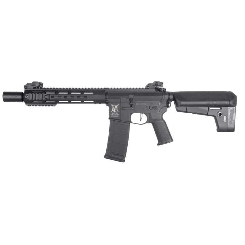 Delta Armory M4 AR15 M-LOK SilentOps 10'' Charlie Siyah Airsoft Tüfek SET DA-C11