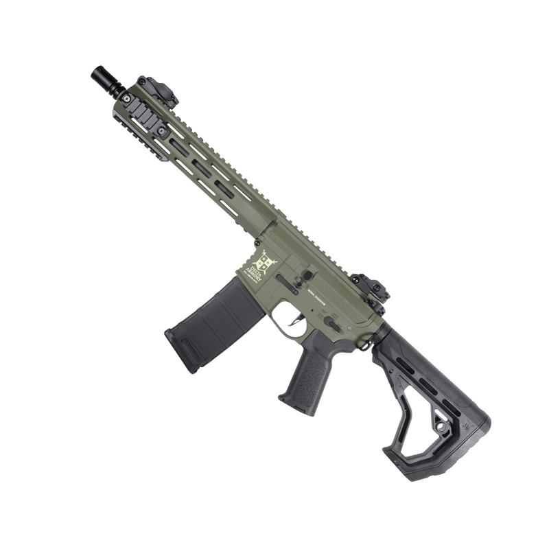 Delta Armory M4 AR15 M-LOK SilentOps 10'' Charlie HAKİ Airsoft Tüfek SET
