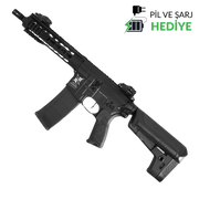 Delta Armory AR15 KeyMod 8” BRAVO PIL SARJ SET Airsoft Tüfek / Siyah DA-B05