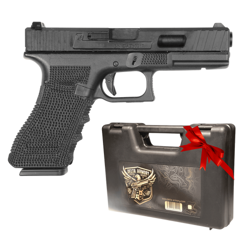 Delta Armory Airsoft G17 Tabanca P02 Siyah *ÇANTA HEDİYELİ DA-P02-BLK