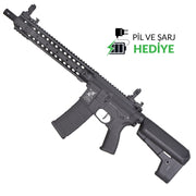 Delta Armory AR15 URX3 12'' BRAVO Siyah AEG Airsoft  / Pil Şarj Setli