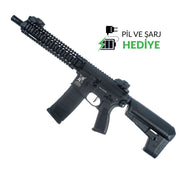 Delta Armory AR15 MK18 BRAVO Siyah AEG Airsoft Tüfek