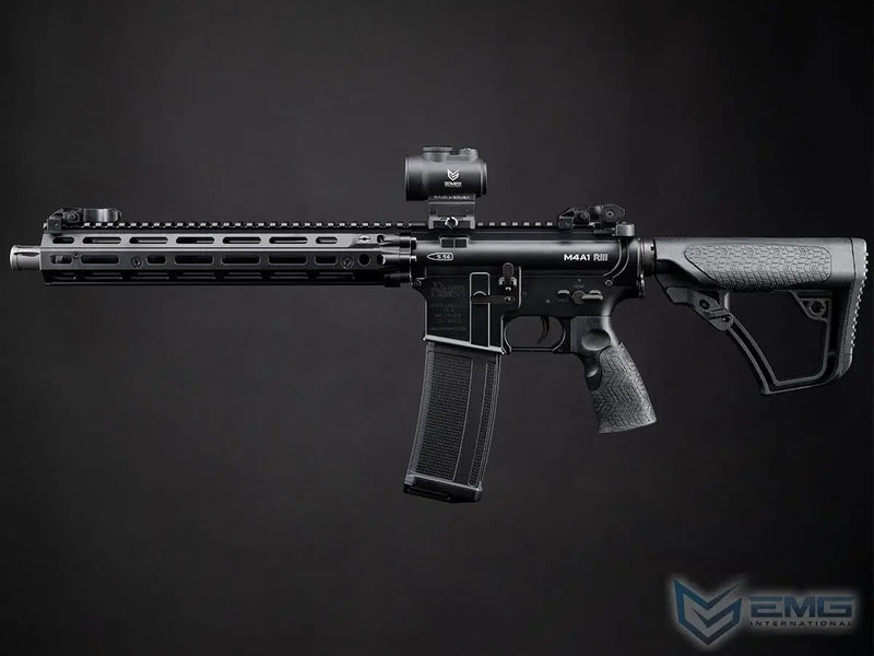 EMG Daniel Defense DDM4A1 RIII SIYAH Airsoft AEG Tüfek, CYMA Platin QBS (101161)