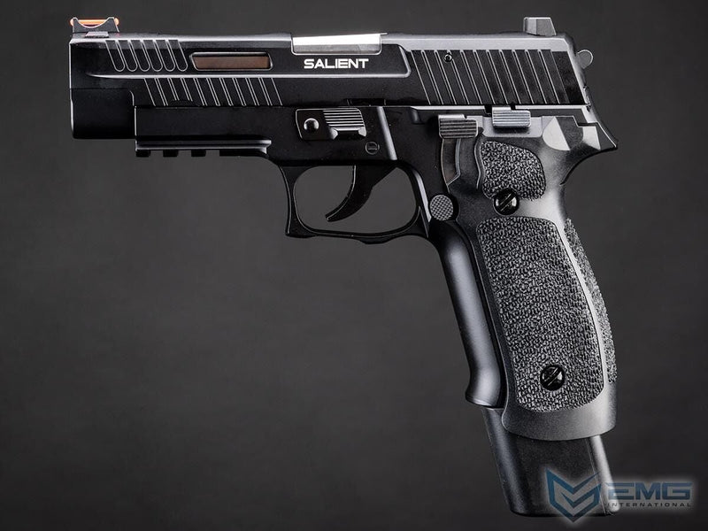 EMG Helios Salient Arms International Licensed SIG P226 CO2 Powered Gas Blowback Airsoft Tabanca Siyah
