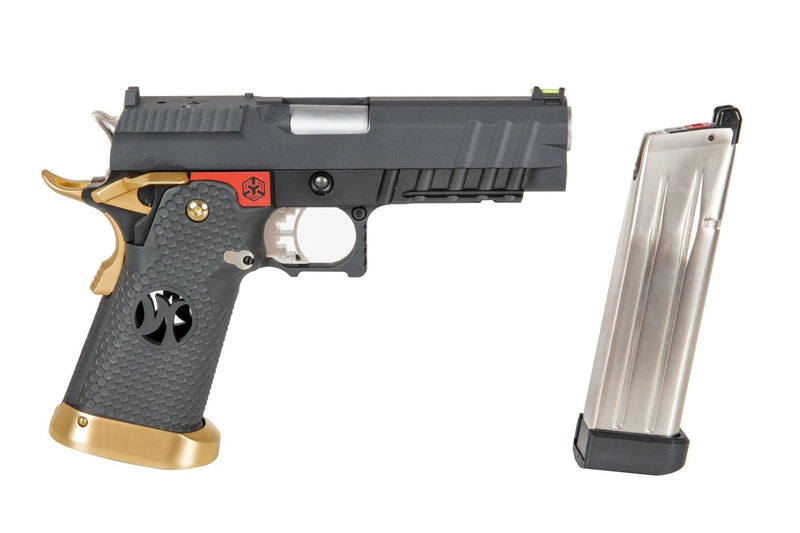 Armorer Works HX2601 Hi-Capa 4.3 GBB Airsoft Tabanca ve Red-dot Set