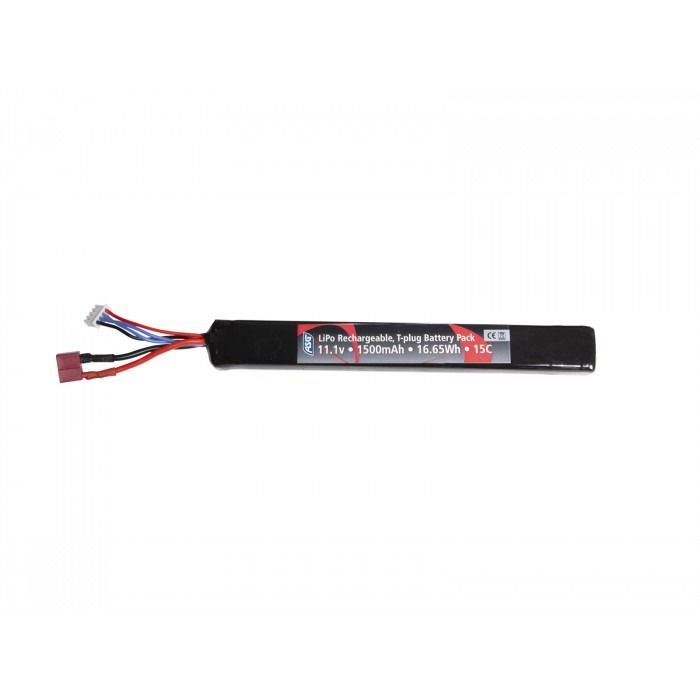 ASG Battery - 11,1V 1000 mAh 25C LiPo T-plug Pil- 19364