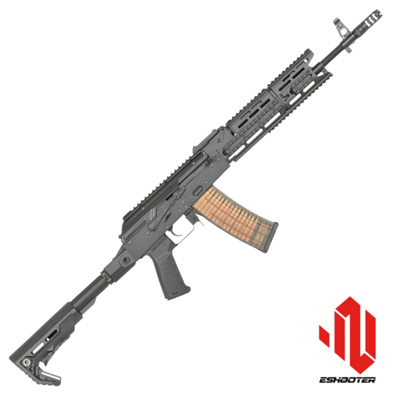 EMG Strike Industries AK-TRAX BLACK Airsoft Modern AK74 Eshooter ETU sistem