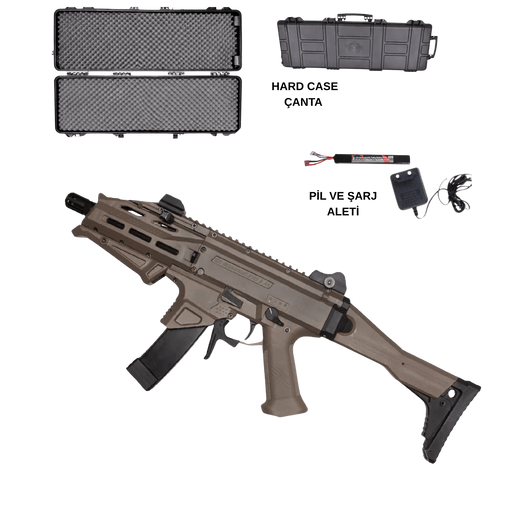 ASG CZ EVO ATEK ÖZEL SET AIRSOFT TÜFEK ÇÖL
