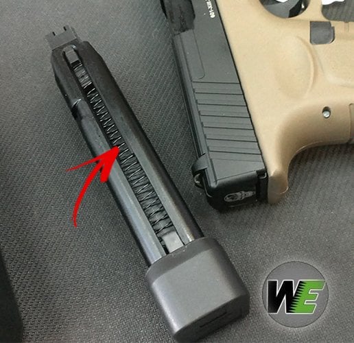 WE G17 - G19  Şarjör BB İtici Yayı Parça No #65