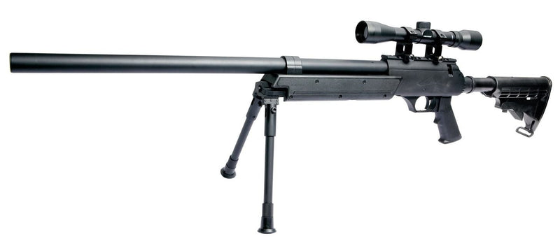 URBAN SNIPER YAYLI AIRSOFT TÜFEK Dahili Bipod ve Dürbün-  16769